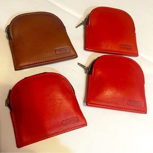 COPY - 4 Coach coin purses